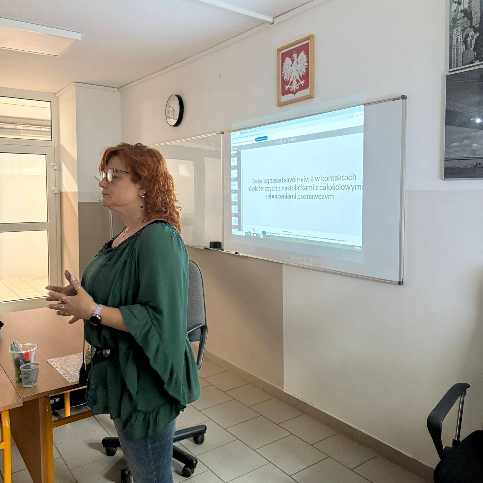 Youth participants testing the AI chatbot simulator